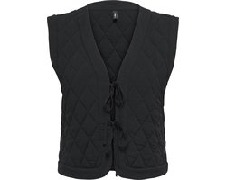ONLY - ONLNOVELLA QUILT S/L TIE VEST WVN - Dames - Gewatteerde jassen