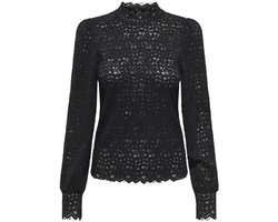 ONLY ONLSVEA L/S MOCKNECK TOP CS JRS Dames Top - Black