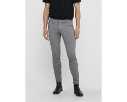 Only & Sons Broek Onsmark Pant Gw 0209 Noos 22010209 Medium Grey Melange Mannen Maat - W34 X L36