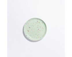 Ontbijtbordje 17 cm – Origineel Cadeau voor Vrouwen – Handgemaakt & Uniek – Pastel Servies – Keramiek