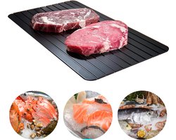 Ontdooiplaat voor Vlees en Vis - Ontdooiplaat voor in de Keuken - 29 x 21 CM