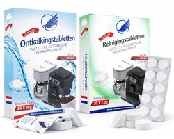 Ontkalkingstabletten & Reinigingstabletten Koffiemachine – 35 stuks