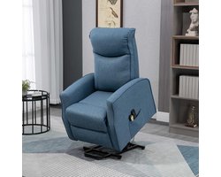 Ontspanningsfauteuil - RelaxMax - Massagefunctie - Staande hulp - Bruin
