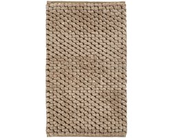 Onyx Badmat Sand | 60 x 100 cm | Beige | Polyester / Katoen