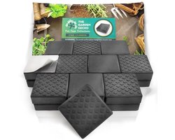 Onzichtbare Potverhogers voor Bloempotten en Buitenpotten - Rubber Antislip Verhogers | 21 Stuks