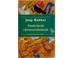 Ooievaar pockets Nederlands rijmwoordenboek | Jaap Bakker