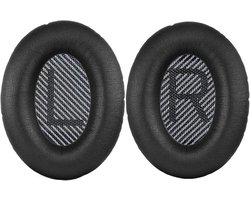 Oorkussens Quietcomfort 35 hoofdtelefoon oorkussenset cups onderdelen compatibel met Bose QuietComfort 35 QC35, QuietComfort 35 II QC35 II QC35 II over-ear hoofdtelefoon (zwart)