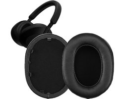 Oorkussens vervangende kussens voor Sony WH-1000XM5 ruisonderdrukkende draadloze hoofdtelefoon, eiwitleer zwarte KlemWH-1000XM5 oorkussens 1 paar