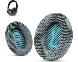Oorkussens voor Bose (QC45, QC35, QC25, QC2, QC15, AE2i, AE2w, SoundTrue, SoundLink), grijze stof