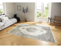 Oosters tapijt Hamun - grijs/crème 160x230 cm