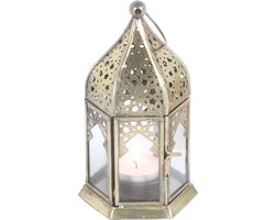Oosterse glazen lantaarn Nael Transparant