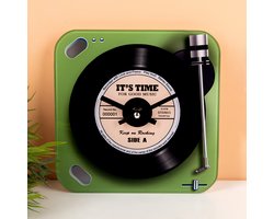 OOTB Retro Platenspeler Klok