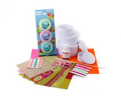 Opberg doosjes versieren Decopatch Creatief knutselpakket – Foam Clay® Decoratief decopage | knutselidee