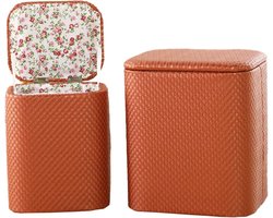 Opberg Poef - Zitbank met deksel - Woonkamer Organisatie - Opvouwbaar en Duurzaam - 70x36x42cm - Multicolor