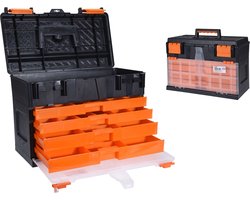 Opbergassortimentbox met 8 assortimentsdozen 45 x 26 x 32 cm
