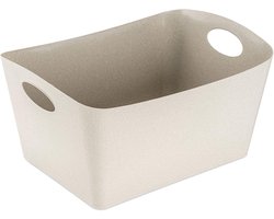 Opbergbak BOXXX L - Opbergbox Mand - Multifunctioneel Gebruik - 100% Gerecycled Materiaal - 15 liter - Wit
