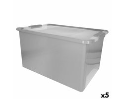 Opbergbak Curver Grijs Plastic 40 L 55 x 28 x 35 cm (5 Stuks)