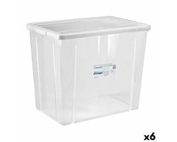 Opbergbak met Deksel Tontarelli Linea box 59 x 39 x 48 cm (6 Stuks)