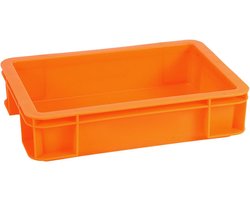 Opbergbakken - Opbergcontainers Organizer - Ruimte Ordenen - Brede Opening - 296 x 208 x 99 cm - Oranje