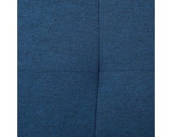 Opbergbank – Opbergbank – Zitbank – Halbank – Ottoman – Blauw – Button Tufting Design – Ruime Opbergruimte 125 cm