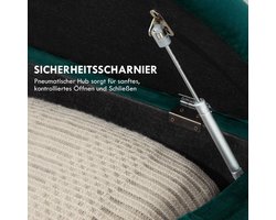 Opbergbank – Zitbank – Opbergkist – Halbank – Opbergbox – Fluweel Bekleed – Rubberen Houten Poten – 120x46x42 cm – Duurzaam en Comfortabel