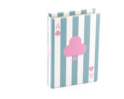 Opbergboek koffietafel Ace of clubs 13,5x9,5cm