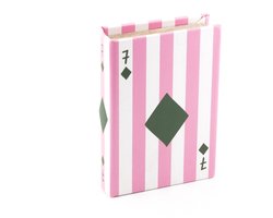 Opbergboek koffietafel Seven of diamonds 13,5x9,5cm
