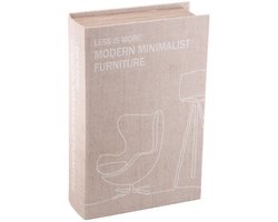 Opbergboek Modern Minimalist 27x18cm