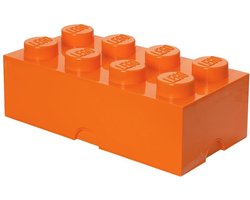 Opbergbox Brick 8, Oranje - LEGO