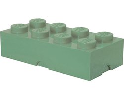 Opbergbox Brick 8, Zandgroen - LEGO