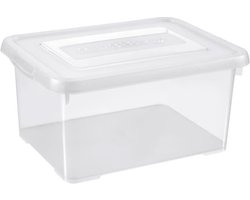 Opbergbox Handy - 15L - Transparante deksel - Allibert