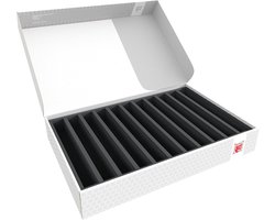 Opbergbox Modellen - Hobby Koffer - Model Spoor Opslag - 11 Verticale Sleuven - 55cm x 34.5cm - Zwart