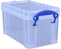 Opbergbox ru 2.1ltr 240x130x125mm transp wit