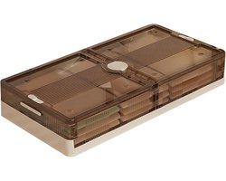 Opbergcontainers voor onder het bed - Opvouwbare rolbakken met wielen voor effectieve opslag