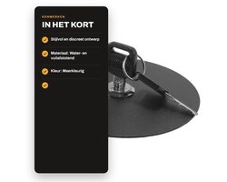 Opbergdoos DailyGoods - Spaarvarken met slot, waterdicht