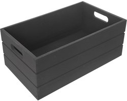 Opbergdoos Houten 26x16x11 cm - Opbergbox - Opbergmand