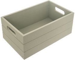 Opbergdoos Houten 31x21x13 cm - Opbergbox - Opbergmand