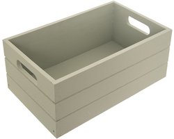 Opbergdoos Houten 36x26x15 cm - Opbergbox - Opbergmand