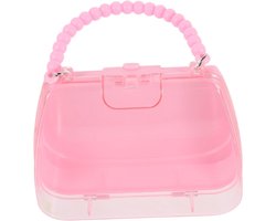 Opbergdoos Kinderen - Accessoire Organizer - Haaraccessoires Sorteren - Handtas Design - 21 x 15.5 x 5.5 cm - Multicolor