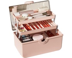 Opbergdoos Voor Haaraccessoires Voor Meisjes - Stofvrij Draagbaar Multifunctioneel Opbergdoos - Accessoires Opbergbakjes Makeup Opbergbox voor Kinderen Baby Nagelspullen - Thuis Kantoor School