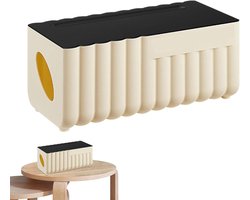 Opbergdoos voor kabels - Kabel organizer box - Kantoor organiseren - Gereedschapsvrije installatie - 30 x 13.5 x 13 cm
