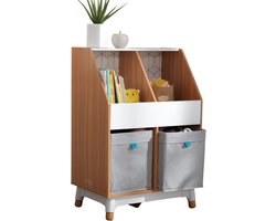 Opbergkast 2 vakken - 60 x 53 x 88,5 cm