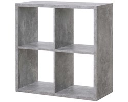 Opbergkast Max 4 vakken - beton
