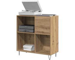 Opbergkast met Lades - Dressoir Hout - Woonkamer Organiseren - Artisan Eiken Afwerking - 85 x 38 x 89 cm