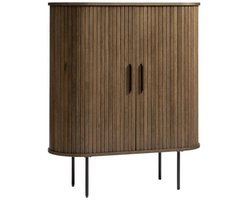 Opbergkast Nola eiken 100x40x118 cm - Bruin