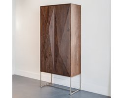 Opbergkast Onyx | Bruin Mangohout