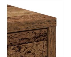 Opbergkast – Opbergmeubel – Kast – Bergkast – Dichte Kast – Modern Design – Gerecycled Hout – 70,5x34x74,5 cm – 3 Compartimenten