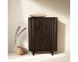 Opbergkast Salano | Bruin Mangohout