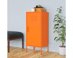Opbergkast Staal - Halkast Ladekast - Orde Houden - Robuust En Stabiel - 425 x 35 x 1015 cm - Oranje
