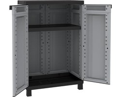 Opbergkast  Twist 2 deurs 68X39XH92CM zwart